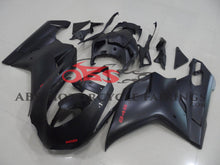 Matte Black and Red Fairing Kit for a 2007, 2008, 2009, 2010, 2011, 2012, 2013 & 2014 Ducati 848 motorcycle