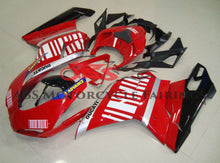 Ducati 1198 Fairings (2007-2012) Red, Silver, Black, White Stripe at KingsMotorcycleFairings.com