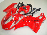 Gloss Red Fairing Kit for a 2007, 2008, 2009, 2010, 2011, 2012, 2013 & 2014 Ducati 848 motorcycle