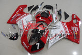 Ducati 848 (2007-2014) Red, White & Black #7 Fairings