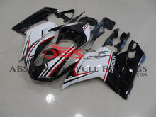 Ducati 1098 (2007-2012) Black, White & Red Tricolor Fairings