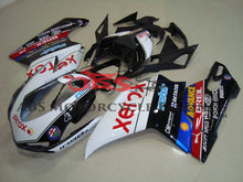 Shop Ducati 1098 Fairings (2007-2012) Black, White Xerox at KingsMotorcycleFairings.com