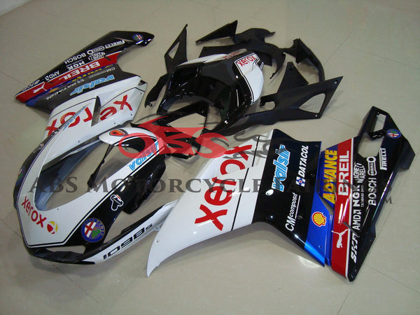 Ducati 848 (2007-2014) Black & White Xerox Fairings
