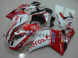Red & White Xerox #21 Fairing Kit for a 2007, 2008, 2009, 2010, 2011 & 2012 Ducati 1098 motorcycle.