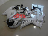 Pearl White & Black 2007-2012 DUCATI 1098