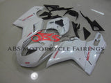 Pearl White & Black 2007-2012 DUCATI 1198