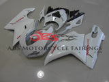 Pearl White & Black 2007-2012 DUCATI 848
