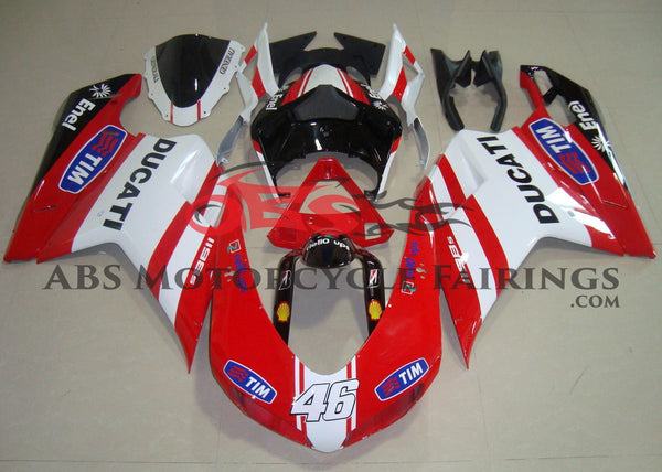 Ducati 848 (2007-2014) Red, White & Black Tim #46 Fairings