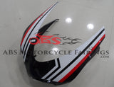 Black, White and Red Tricolor  Fairing Kit for a 2007, 2008, 2009, 2010, 2011, 2012, 2013 & 2014 Ducati 1098 motorcycle