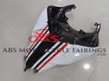 Ducati 1098 (2007-2014) Black, White & Red Tricolor Fairings