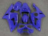 Blue Fairing Kit for a 2003 & 2004 Kawasaki ZX-6R 636 motorcycle