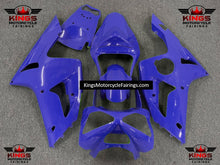Fairing kit for a Kawasaki ZX6R 636 (2003-2004) Blue