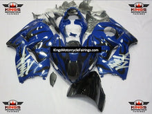 Suzuki GSXR1300 Hayabusa (1999-2007) Dark Blue & Black Flame Fairings