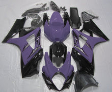 Suzuki GSXR1000 (2007-2008) Purple, Black & Silver Fairings