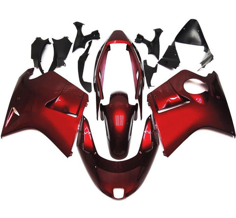 Dark Red Fairing Kit for a 1996, 1997, 1998, 1999, 2000, 2001, 2002, 2003, 2004, 2005, 2006 & 2007 Honda CBR1100XX Super Blackbird motorcyc