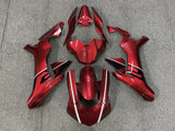 Candy Red, White and Black Fairing Kit for a 2015, 2016, 2017, 2018 & 2019 Yamaha YZF-R1 motorcycle