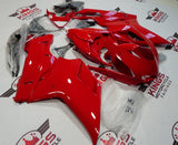 All Red Fairing Kit for a 2007, 2008, 2009, 2010, 2011 & 2012 Ducati 1098 motorcycle