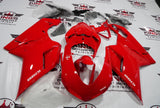 Ducati 1098 (2007-2012) All Red & White Fairings at KingsMotorcycleFairings.com