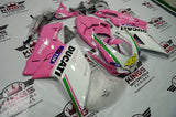Ducati 1098 (2007-2012) Pink, White, Green & Black Fairings at KingsMotorcycleFairings.com