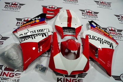 Ducati 748 (1994-2003) Red & White Marlboro Fairings at KingsMotorcycleFairings.com