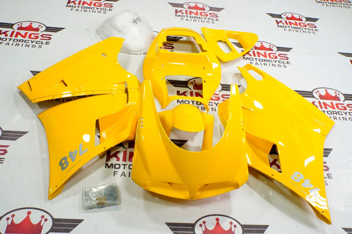 Fairings Ducati 748 1994 2003 Bright Yellow Silver