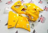 Yellow and Silver Fairing Kit for a 1994, 1995, 1996, 1997, 1998, 1999, 2000, 2001, 2002 & 2003 Ducati 748 motorcycle at KingsMotorcycleFairings.com