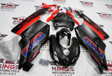 Ducati 749 (2003-2004) Matte Black, Red & Blue Fairings from KingsMotorcycleFairings.com