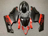 Matte Black and Red Fairing Kit for a 2003 & 2004 Ducati 749 motorcycle