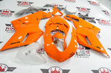 Orange and Black Fairing Kit for a 2007, 2008, 2009, 2010, 2011 & 2012 Ducati 1098 motorcycle. The photos used are examples. Your new 1098 fairing kit will have 1098 decals.