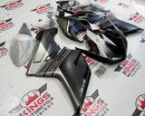 Matte Black and Matte Gray Fairing Kit for a 2007, 2008, 2009, 2010, 2011, 2012, 2013 & 2014 Ducati 848 motorcycle