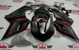 Ducati 848 (2007-2014) Matte Black & Red Corse Fairings
