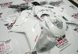 Ducati 848 (2007-2014) Pearl White & Red Fairings at KingsMotorcycleFairings.com