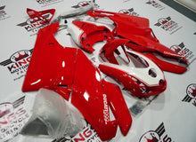 Ducati 999 (2003-2004) All Red & White Fairings at KingsMotorcycleFairings.com