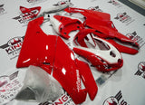 Ducati 999 (2003-2004) All Red & White Fairings at KingsMotorcycleFairings.com