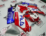 Ducati 999 (2003-2004) Red, White & Blue Fila Fairings at KingsMotorcycleFairings.com