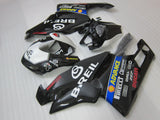 Ducati 999 Race Fairings (2005-2006) Black, White Breil at KingsMotorcycleFairings.com