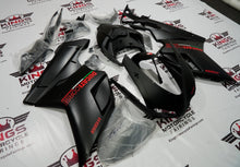 Ducati 1198 Fairings (2007-2012) Matte Black, Red Corse at KingsMotorcycleFairings.com