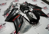 Ducati 1198 Fairings (2007-2012) Matte Black, Red Corse at KingsMotorcycleFairings.com