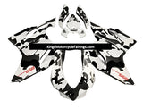 Ducati 1199 Fairings (2011-2014) White, Black, Gray Camouflage at KingsMotorcycleFairings.com