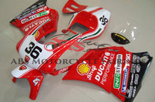 Ducati 748 Fairings (1994-2003) Red, White #36 Race by KingsMotorcycleFairings.com