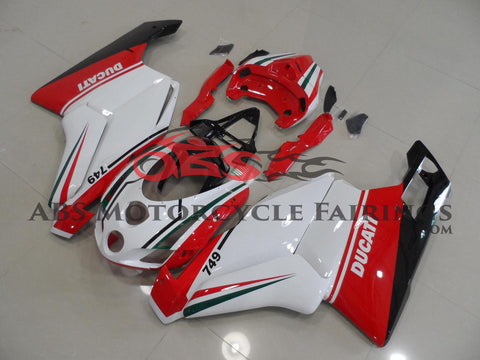 Ducati 749 Fairings (2003-2004) White, Red, Green, Black from KingsMotorcycleFairings.com