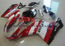 Ducati 848 Fairings (2007-2014) White, Red, Black Generali from KingsMotorcycleFairings.com