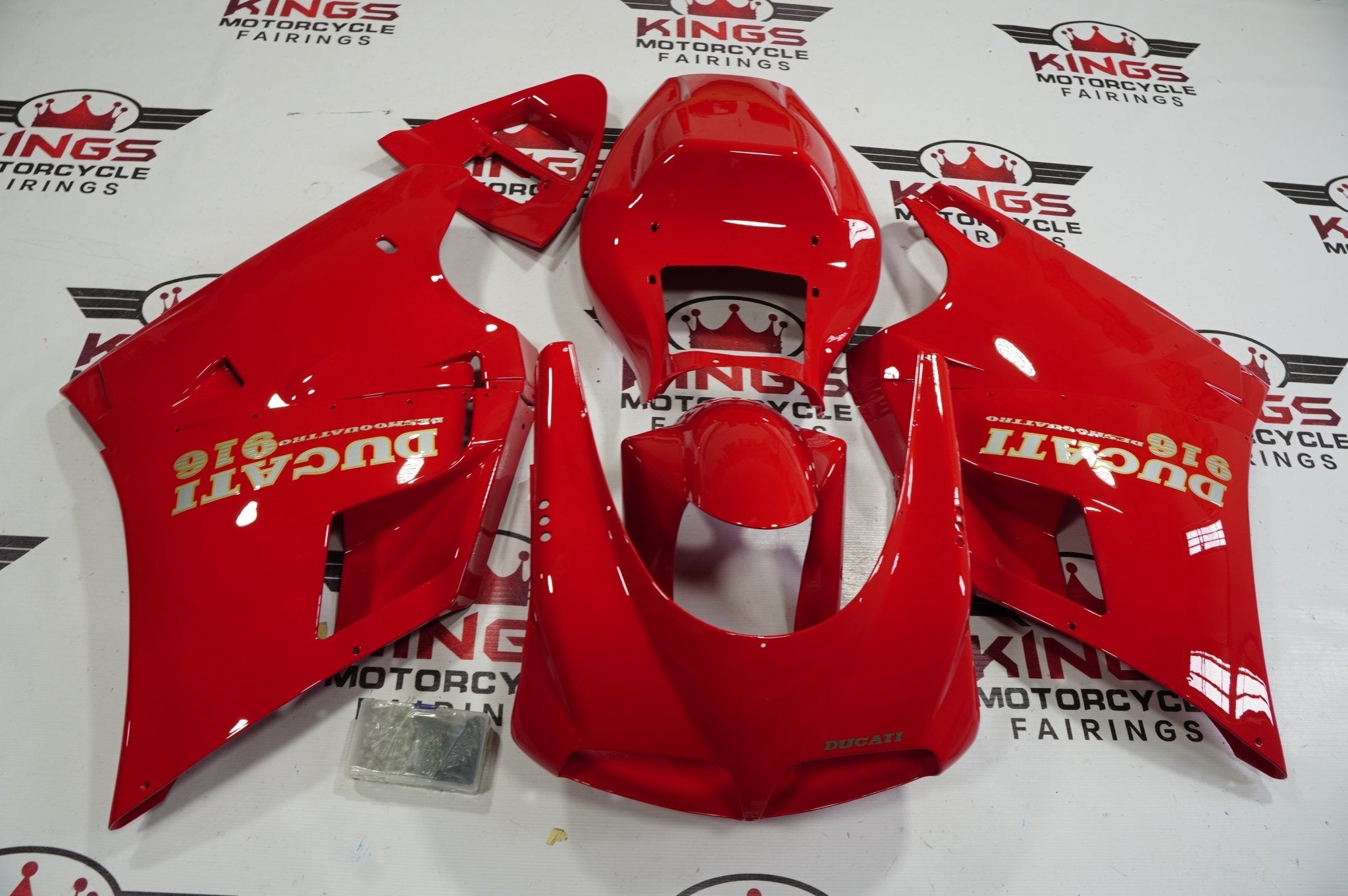 Ducati 916 Fairings 1994 1999 Red Kings