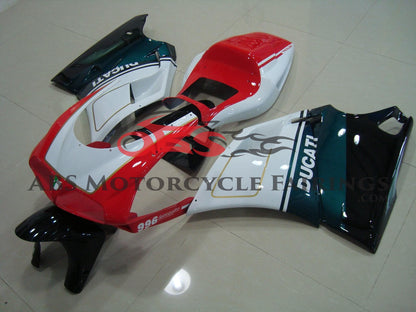 Ducati 916 Fairings (1994-1999) White, Red, Green, Black, Gold from KingsMotorcyleFairings.com