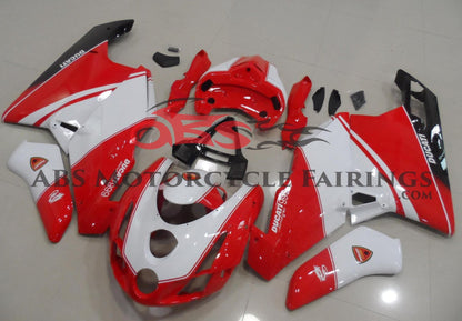 Ducati 999 Fairings (2005-2006) Red, White & Black from KingsMotorcycleFairings.com