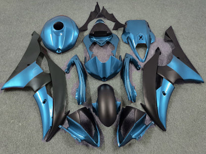 Yamaha YZF-R6 (2008-2016) Blue & Matte Black Fairings