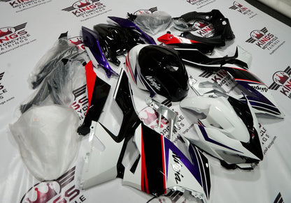 Kawasaki Ninja 400 Fairings (2018-2023) White, Black, Purple, Red from KingsMotorcycleFairings.com