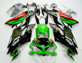 Kawasaki Ninja ZX6R 636 (2019-2023) Black, Green, Yellow, Red Fairings at KingsMotorcycleFairings.com