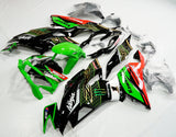 Kawasaki Ninja ZX6R 636 (2019-2023) Black, Green, Yellow, Red Fairings at KingsMotorcycleFairings.com