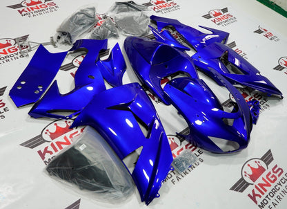 Fairing Kit For A Kawasaki ZX10R (2006-2007) Blue - KingsMotorcycleFairings.com